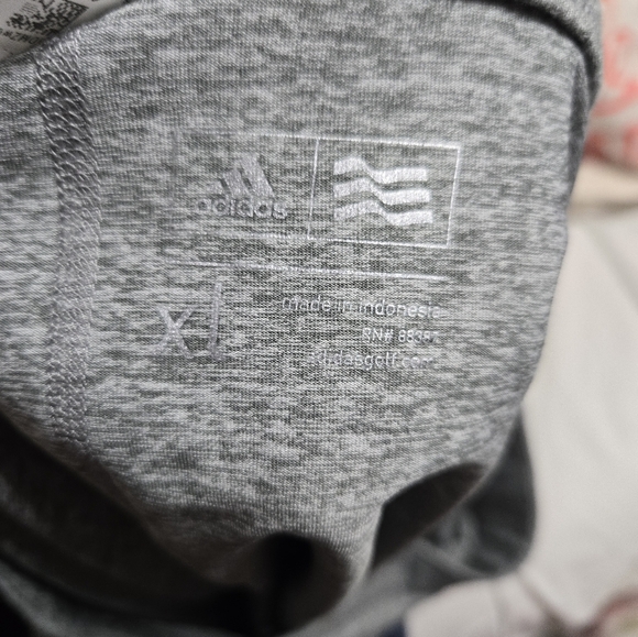 Adidas Women's Ultimate Knit Golf Skirt Skort in Heather Grey Size XL Or XXL - Picture 6 of 12